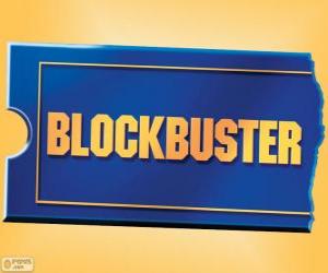 пазл Логотип Blockbuster